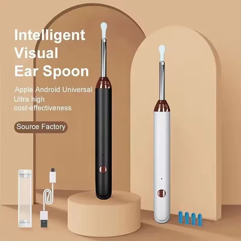 Earwax cleaner with camera