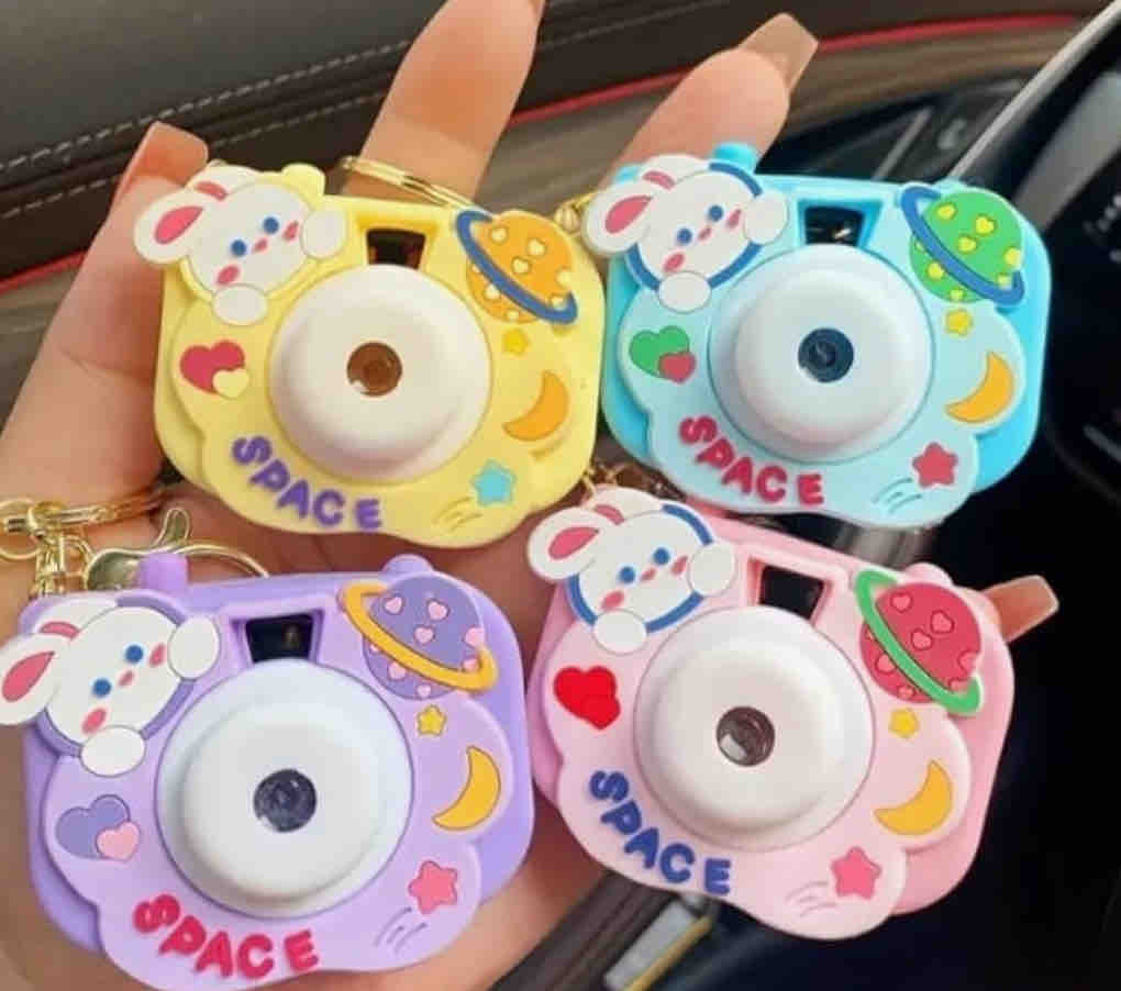 Camera project keychain